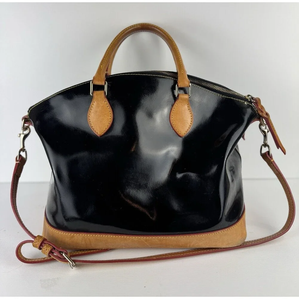 Dooney & Bourke Black and Tan Women's Bag Set - Picture 2 of 16